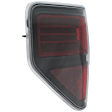 2010 Ford F-150 - Driver and Passenger Side Halogen Tail Light, Without bulb(s), Styleside, OE Replacement, Extended Cab Pickup
