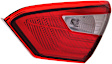 2012 Ford Focus - Driver and Passenger Side, Inner and Outer Tail Lights, With bulb(s), Halogen, Mounts on Trunk Lid