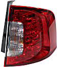 2014 Ford Edge - Driver and Passenger Side Halogen Tail Light, With bulb(s), OE Replacement, CAPA Certified