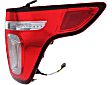 Driver and Passenger Side Halogen Tail Light, With bulb(s), OE Replacement