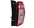 Driver and Passenger Side Halogen Tail Light, With bulb(s), OE Replacement