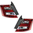 Driver and Passenger Side, Outer LED Tail Light, With bulb(s), OE Replacement