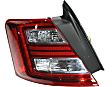 Driver and Passenger Side, Outer LED Tail Light, With bulb(s), OE Replacement