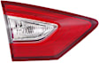 Driver and Passenger Side Tail Lights, with Bulbs, Halogen, Mounts on Luggage Lid, CAPA Certified