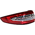 Driver and Passenger Side, Inner and Outer Halogen Tail Light, With bulb(s), OE Replacement,, CAPA Certified