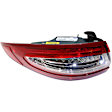 Driver and Passenger Side, Inner and Outer Halogen Tail Light, With bulb(s), OE Replacement,, CAPA Certified