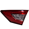 Driver and Passenger Side, Inner and Outer Halogen Tail Light, With bulb(s), OE Replacement,, CAPA Certified