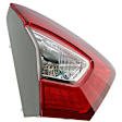 Driver and Passenger Side, Inner and Outer Halogen Tail Light, With bulb(s), OE Replacement,, CAPA Certified