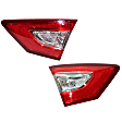 Passenger Side Halogen Tail Light, With bulb(s), OE Replacement, CAPA Certified