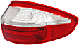 Driver and Passenger Side, Outer Halogen Tail Light, With bulb(s), OE Replacement