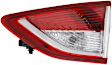 Driver and Passenger Side, Inner Halogen Tail Light, With bulb(s), OE Replacement