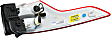 Passenger Side, Inner and Outer Halogen Tail Light, With bulb(s), OE Replacement, CAPA Certified