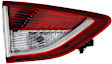 Driver Side, Inner And Outer Halogen Tail Light, With bulb(s), OE Replacement