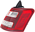 Driver and Passenger Side, Inner and Outer Halogen/LED Combo Tail Light, With bulb(s), OE Replacement