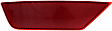 Rear, Driver and Passenger Side Bumper Reflector