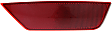Rear, Driver and Passenger Side Bumper Reflector