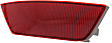 Rear, Driver and Passenger Side Bumper Reflector