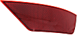 Rear, Driver and Passenger Side Bumper Reflector