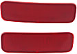2023 Ford Transit Connect - Rear, Driver and Passenger Side Bumper Reflector, Mini Passenger Van, CAPA Certified
