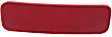 2023 Ford Transit Connect - Rear, Driver and Passenger Side Bumper Reflector, Mini Passenger Van, CAPA Certified