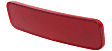 2023 Ford Transit Connect - Rear, Driver and Passenger Side Bumper Reflector, Mini Passenger Van, CAPA Certified