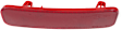 2023 Ford Transit Connect - Rear, Driver and Passenger Side Bumper Reflector, Mini Passenger Van, CAPA Certified