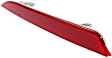 Rear, Driver and Passenger Side Bumper Reflector