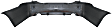 2006-2009 Ford Fusion - Front and Rear Primed Bumper Cover