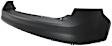 Rear, Upper and Lower Upper - Primed, Lower - Textured Bumper Cover 3.5L, 6Cyl