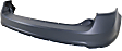 2013 Ford Edge - Rear, Upper and Lower Upper - Primed, Lower - Textured Bumper Cover