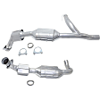 2000 Ford F-150 - Driver and Passenger Side Catalytic Converter, 5.4L 8Cyl, Federal EPA Standard, 46-State Legal (Cannot ship to CA, CO, NY or ME),  transmfrcode: 4R70W, Undercar, With 2 Converters Per Side, 4WD, Direct Replacement Series