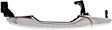 2011-2017 Ford Explorer - Front or Rear, Driver and Passenger Side Chrome Exterior Door Handle, Front Driver Side - With Key Hole; Front Passenger Side or Rear Driver or Passenger Side - Without Key Hole