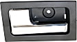 2014 Ford F-150 - Front, Driver and Passenger Side Chrome Lever with Black Bezel Interior Door Handle, With Door Lock Button, Standard Cab Pickup