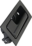 Front and Rear, Driver and Passenger Side Interior Door Handles, Black, With Door Lock Button