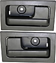 2009 Ford F-150 - Front, Driver and Passenger Side Black Interior Door Handle, With Door Lock Button, Crew Cab Pickup