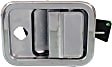 2003 Freightliner Columbia - Front, Driver and Passenger Side Chrome Exterior Door Handle, With Key Hole