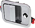 2003 Freightliner Columbia - Front, Driver and Passenger Side Chrome Exterior Door Handle, With Key Hole