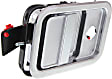 2003 Freightliner Columbia - Front, Driver and Passenger Side Chrome Exterior Door Handle, With Key Hole