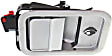 2003 Freightliner Columbia - Front, Driver and Passenger Side Chrome Exterior Door Handle, With Key Hole