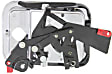 2003 Freightliner Columbia - Front, Driver and Passenger Side Chrome Exterior Door Handle, With Key Hole