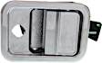 2009 Freightliner Columbia - Front, Driver and Passenger Side Chrome Exterior Door Handle, With Key Hole