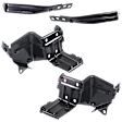 Front, Driver and Passenger Side, Outer Bumper Bracket