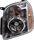 2010 GMC Yukon - Driver and Passenger Side Halogen Headlight, With bulb(s), OE Replacement