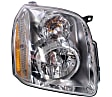 2010 GMC Yukon - Driver and Passenger Side Halogen Headlight, With bulb(s), OE Replacement