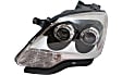 2011 GMC Acadia - Driver and Passenger Side Halogen Headlight, With bulb(s), OE Replacement