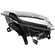2012 GMC Terrain - Driver and Passenger Side Halogen Headlight, With bulb(s), OE Replacement