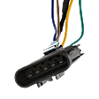 2012 GMC Terrain - Driver and Passenger Side Halogen Headlight, With bulb(s), OE Replacement
