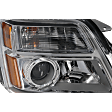 Driver and Passenger Side Headlights, with Bulbs, Halogen, Sport Utility, CAPA Certified