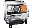 2019 GMC Sierra 2500 HD Base 8 Cyl 6.6L - Driver and Passenger Side Halogen Headlight, With bulb(s), For Models Without LED Signature Option, OE Replacement