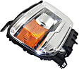 2019 GMC Sierra 2500 HD Base 8 Cyl 6.6L - Driver and Passenger Side Halogen Headlight, With bulb(s), For Models Without LED Signature Option, OE Replacement